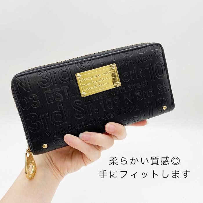 高価値 子ども用ファッション小物 大人向け 長財布 ラウンドファスナー レディース 女の子 レタリング プレート チャーム付き ロゴ シンプル おしゃれ 小学生 中学生 高校生 大人 プレゼント Ism Com Ge