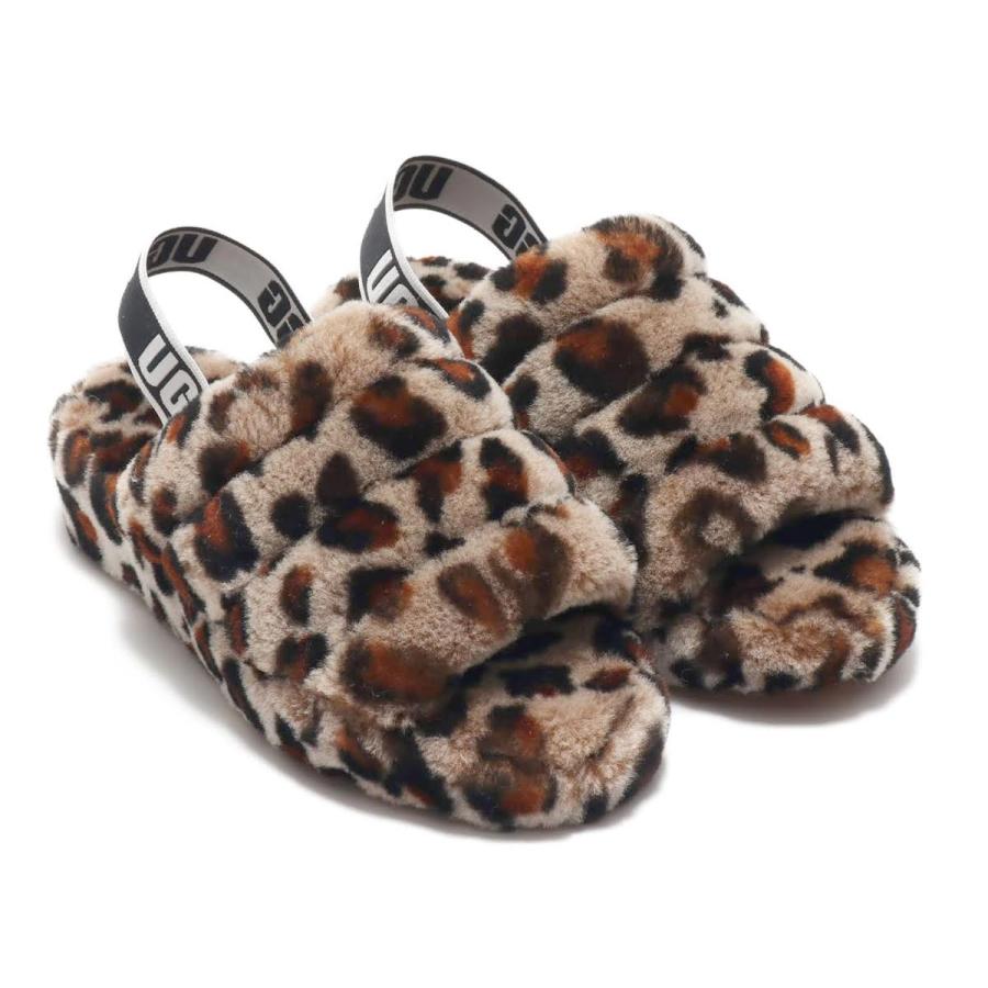 人気ブランドの アグ UGG サンダル フラッフイヤー スライド レオパード (AMPHORA) 19FW-I, ベクトル芳泉店 c832588f