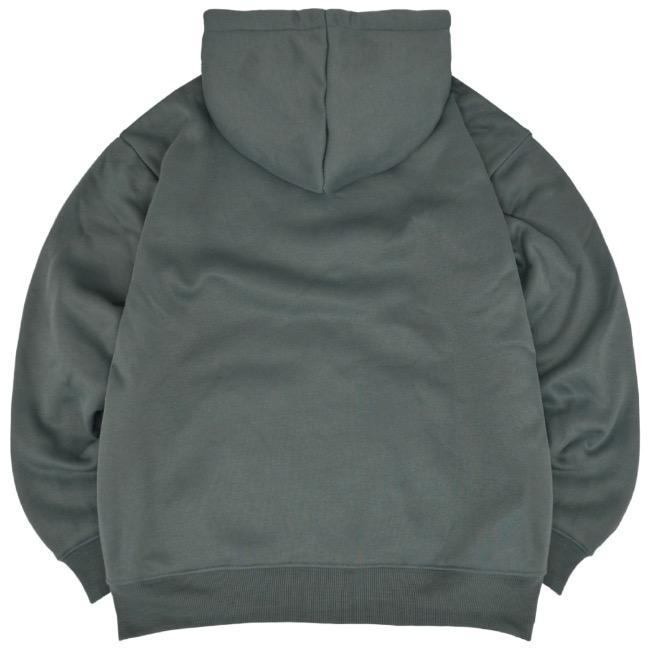 無地 ZIPパーカー 裏ボア メンズ レディース カジュアル : CharaBasket