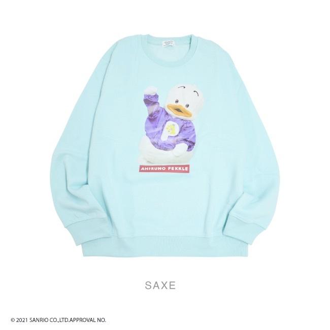サンリオ ペックル トレーナー Tシャツ あひるのペックル T-SHIRTS サンリオ Tシャツ キャラクター
