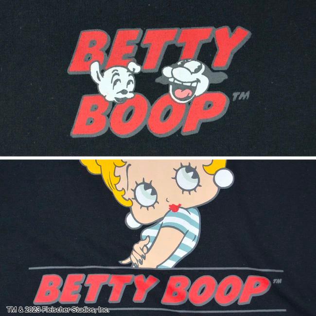 ベティ・ブープ ベティちゃん 半袖 Tシャツ プリント トップス