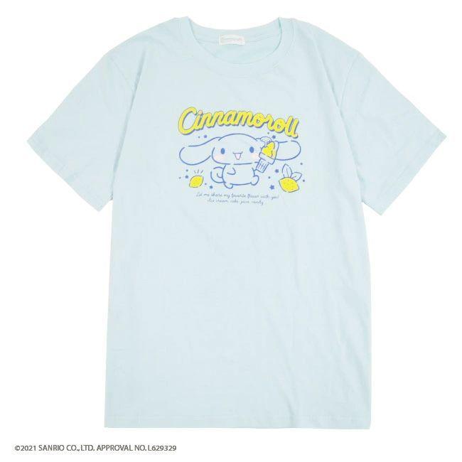 シナモロール フレッシュバッグTシャツ サンリオ レディース 半袖 T