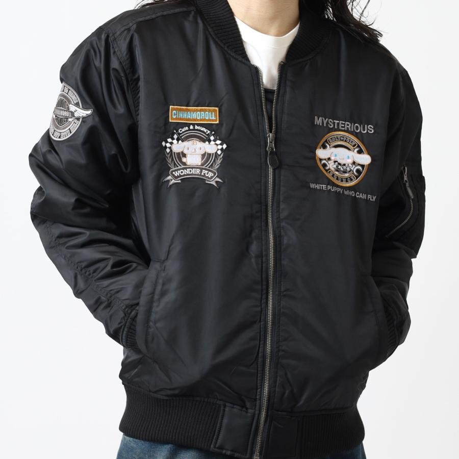 【新品・完売品】anyfam　サンリオ　シナモロール　アウター　130 ANY（エニィ） ブルゾン アウター 「any FAM×サンリオキャラクターズ