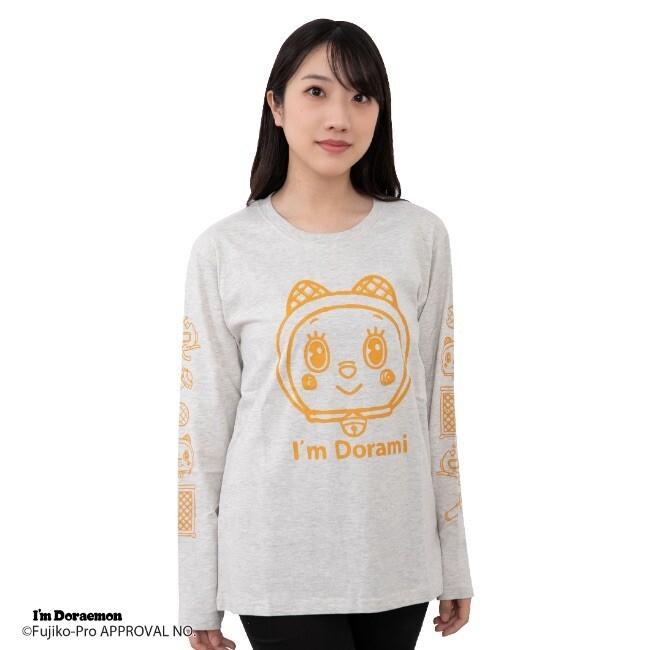 ドラミちゃん 長袖 Tシャツ Dr21 42a Charabasket 通販 Yahoo ショッピング