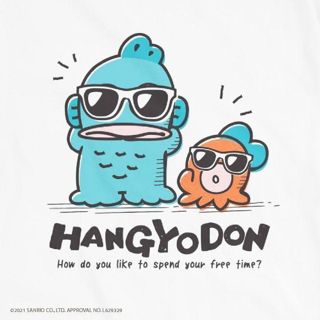 sanrio（サンリオ） ハンギョドン サマー PVCバッグ 付き Tシャツ 半袖