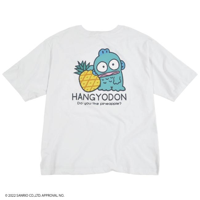 sanrio（サンリオ） ハンギョドン ビック Tシャツ 半袖 バック