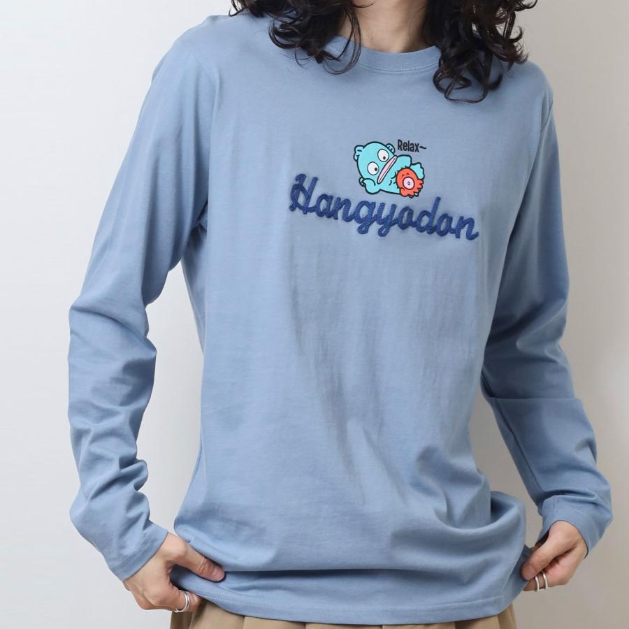 ぐでたま ハンギョドン Tシャツ 長袖 ロンT サンリオ キャラクターズ