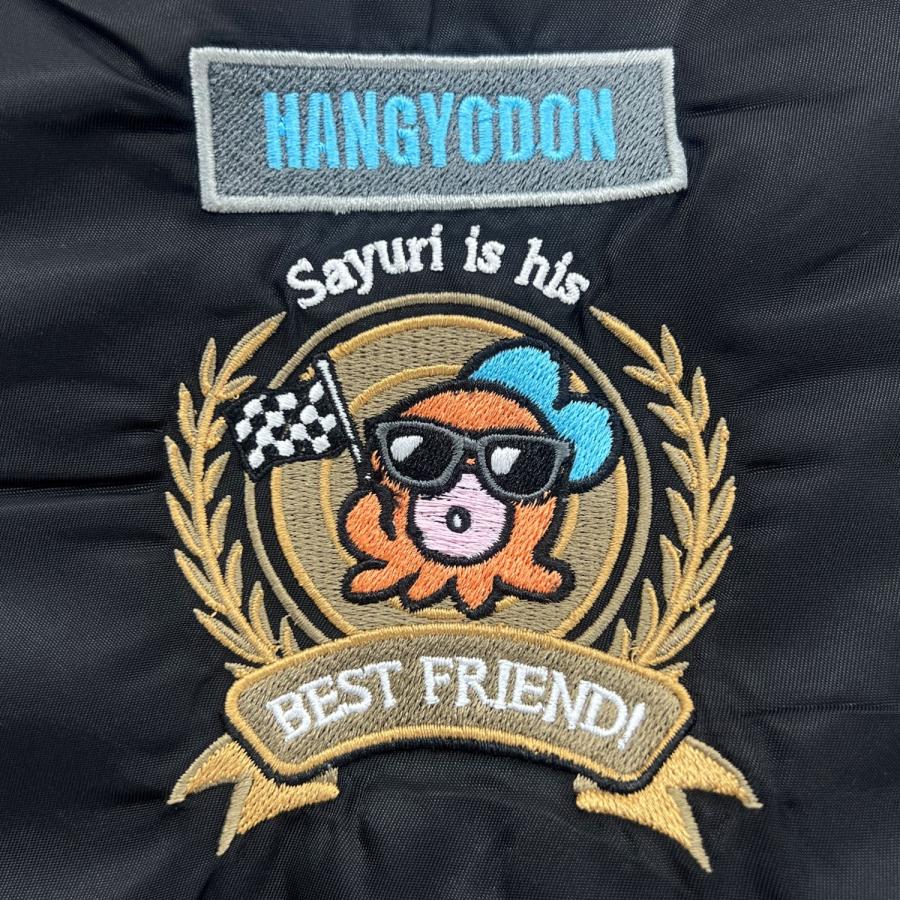 sanrio（サンリオ） ハンギョドン MA-1ジャケット バイク柄 アウター
