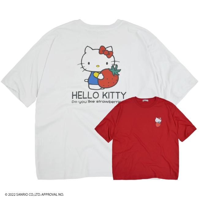 sanrio（サンリオ） ハローキティ ビック Tシャツ 半袖 バック 