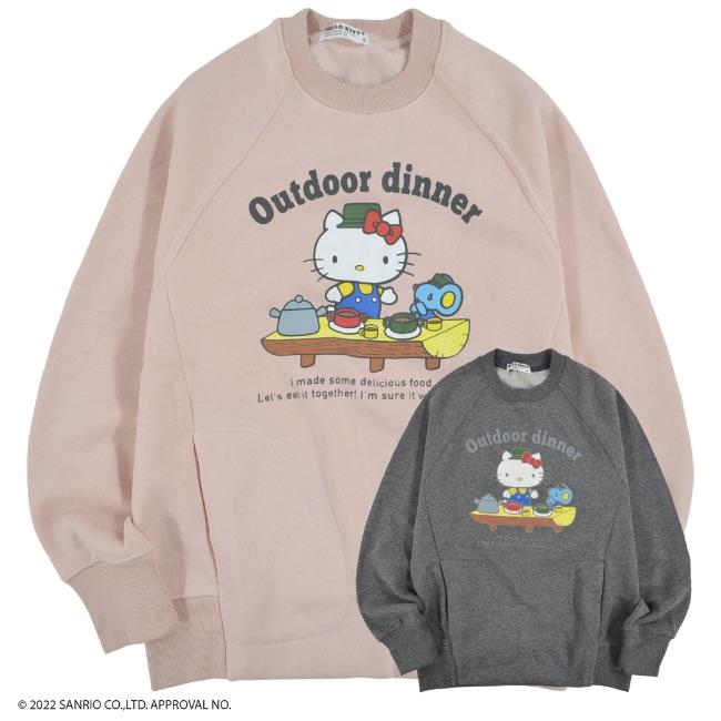 sanrio（サンリオ） ハローキティ トレーナー 裏起毛 レディース S M L