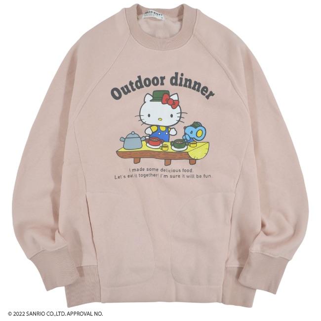 sanrio（サンリオ） ハローキティ トレーナー 裏起毛 レディース S M L