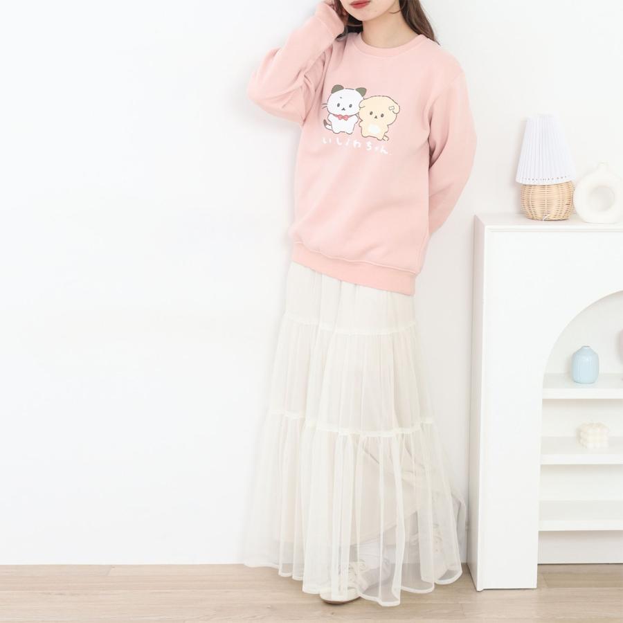 San-X（サンエックス） いしよわちゃん 裏起毛 トレーナー 長袖
