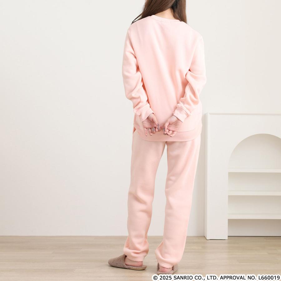 マイメロディ トレーナー スウェット パンツ セットアップ 裏起毛