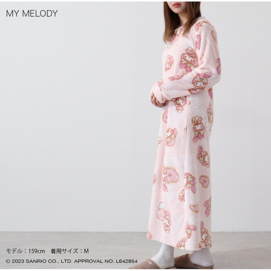 sanrio（サンリオ） マイメロディ ルームウェア ワンピース もこふわ