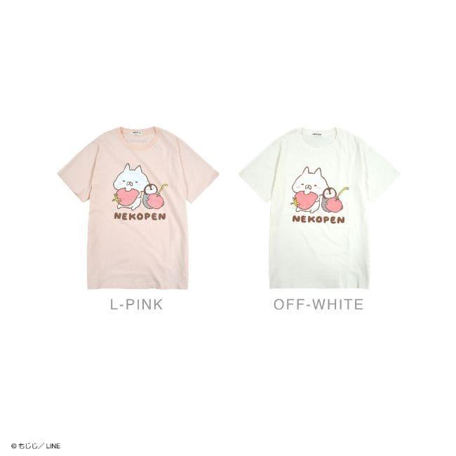 LINEキャラクター ネコペン日和 半袖 Tシャツ プリント メンズ M L LL
