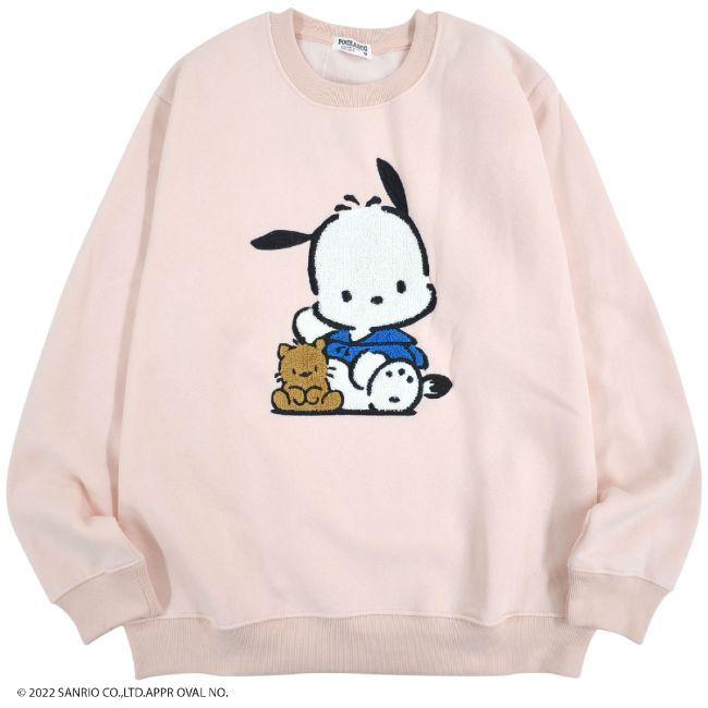 sanrio（サンリオ） ポチャッコ トレーナー 裏起毛 レディース M L LL