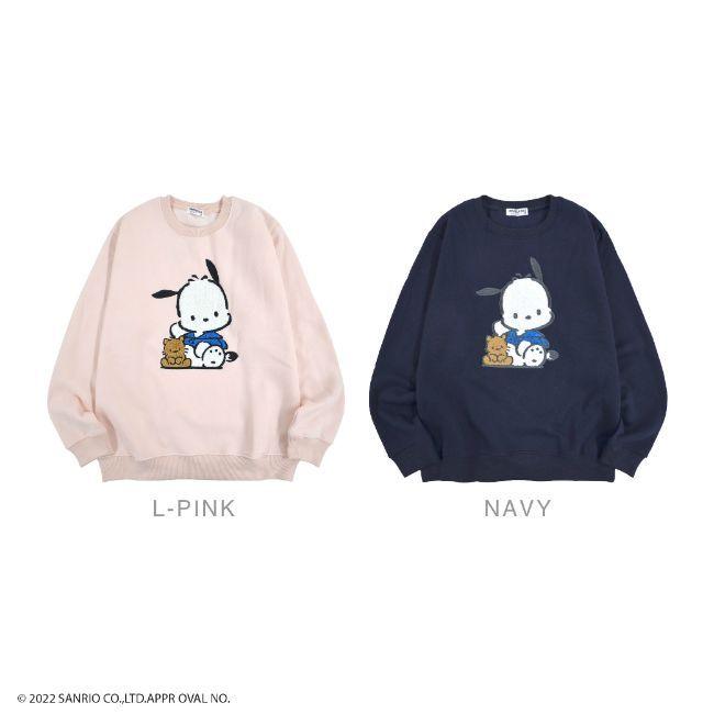 sanrio（サンリオ） ポチャッコ トレーナー 裏起毛 レディース M L LL
