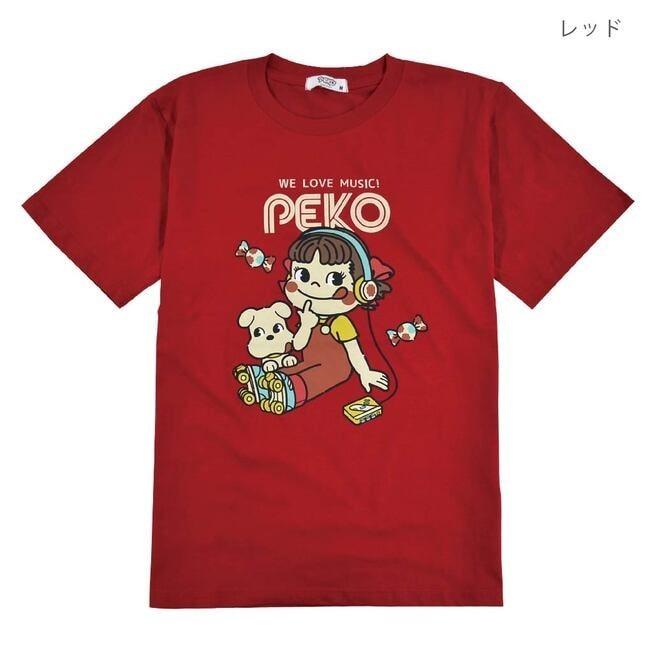 sanrio ペコちゃん ポコちゃん ミルキー 半袖 Tシャツ キャラ sanrio ペコちゃん ポコちゃん ミルキー 半袖 Tシャツ キャラ