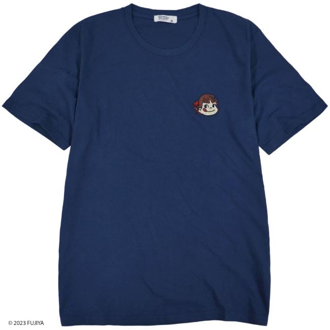 sanrio（サンリオ） ペコちゃん 不二家 Tシャツ 半袖 刺繍 プリント