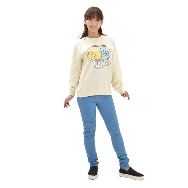 ポムポムプリン × ぼのぼの 裏毛トレーナー メール便 : CharaBasket