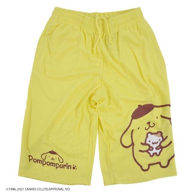 sanrio（サンリオ） ポムポム プリン ドライ ハーフパンツ 通気性 夏