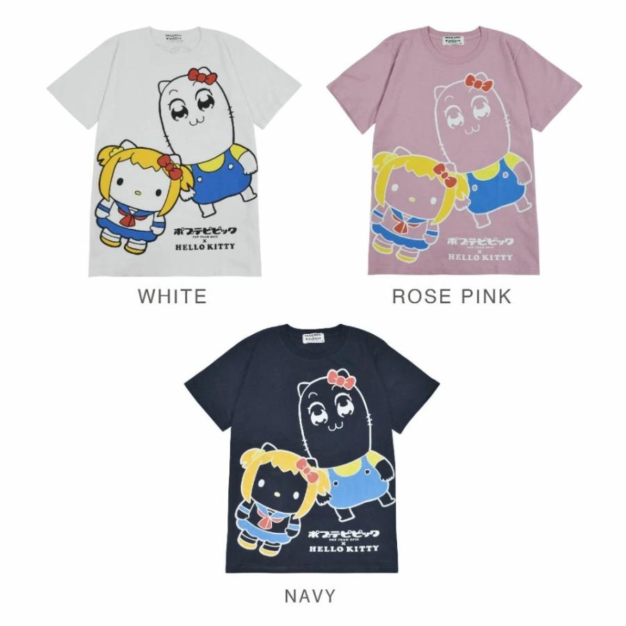 sanrio（サンリオ） ポプテピピック プリント 半袖 Tシャツ KS