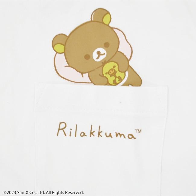 San-X（サンエックス） リラックマ Tシャツ 半袖 プリント トップス