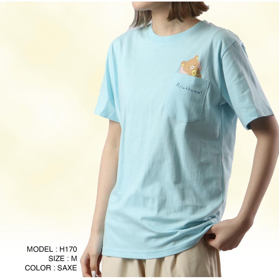 San-X（サンエックス） リラックマ Tシャツ 半袖 プリント トップス