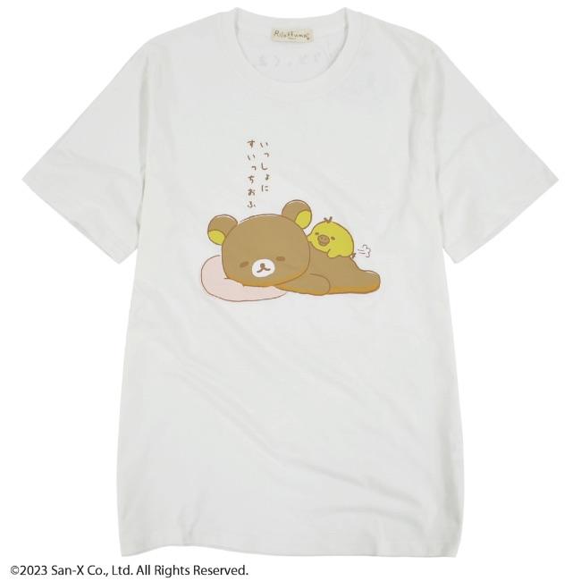 Rilakkuma　リラックマ　ラグランシャツ　3Ⅼ　ラグラン袖　キャラクター Rilakkuma リラックマ ラグランシャツ 3Ⅼ ラグラン袖 キャラクター