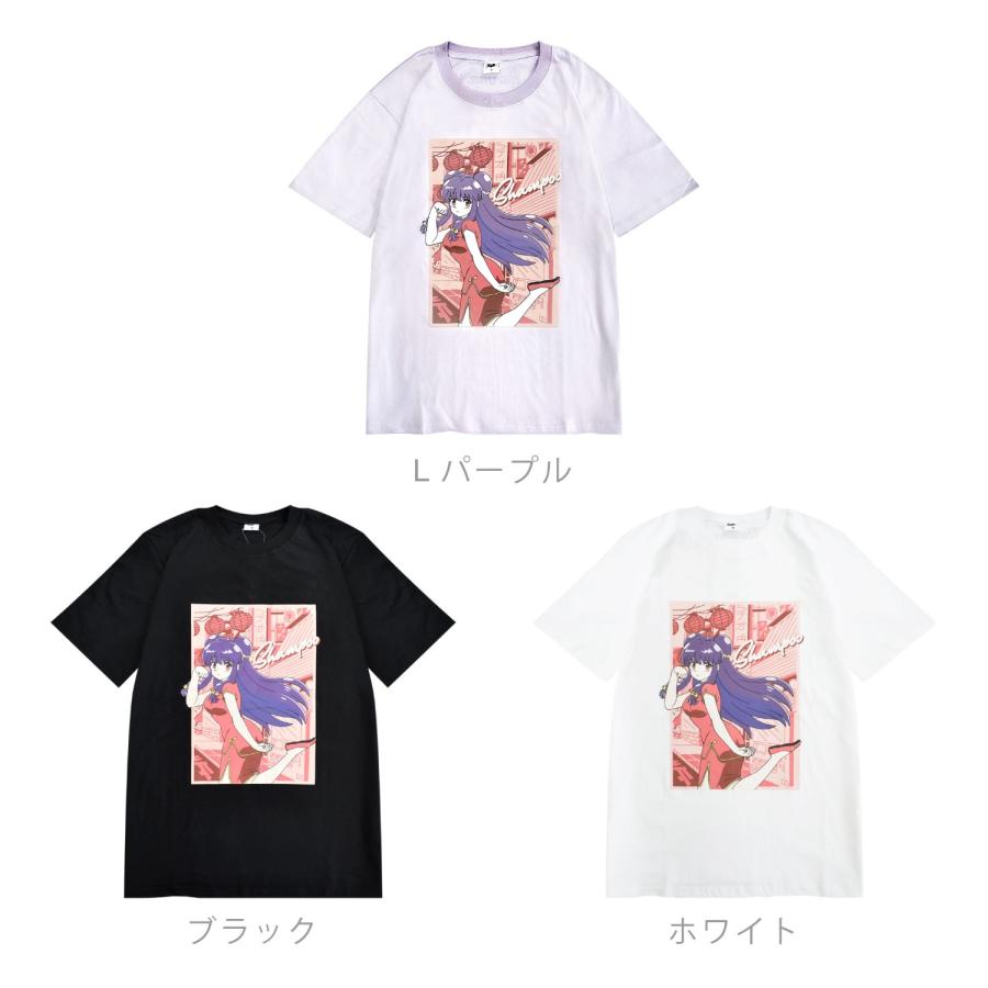 San-X（サンエックス） らんま1/2 シャンプー 天竺 Tシャツ 半袖