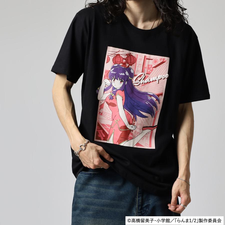 San-X（サンエックス） らんま1/2 シャンプー 天竺 Tシャツ 半袖
