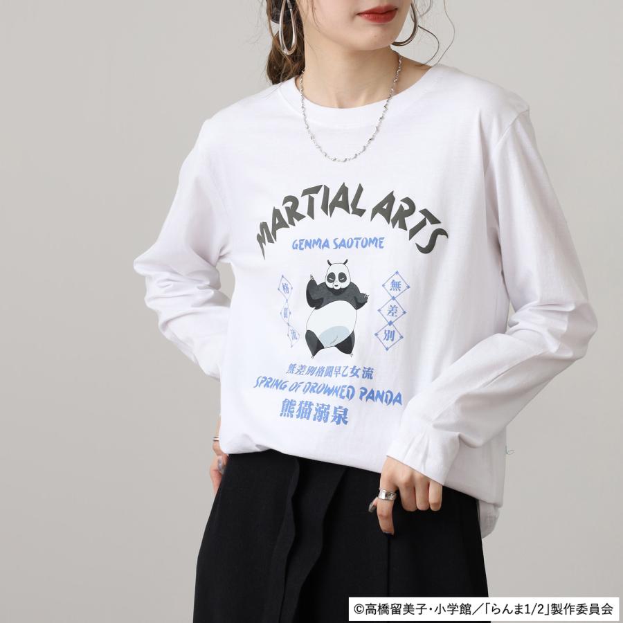 San-X（サンエックス） らんま1/2 早乙女玄馬 天竺 Tシャツ 長袖