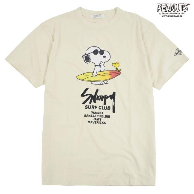 スヌーピー ウッドストック 半袖 Tシャツ ダイ サーフ 夏 ホワイト サックス S M L Ll メンズ レディース ユニセックス S1112 150 Charabasket 通販 Yahoo ショッピング