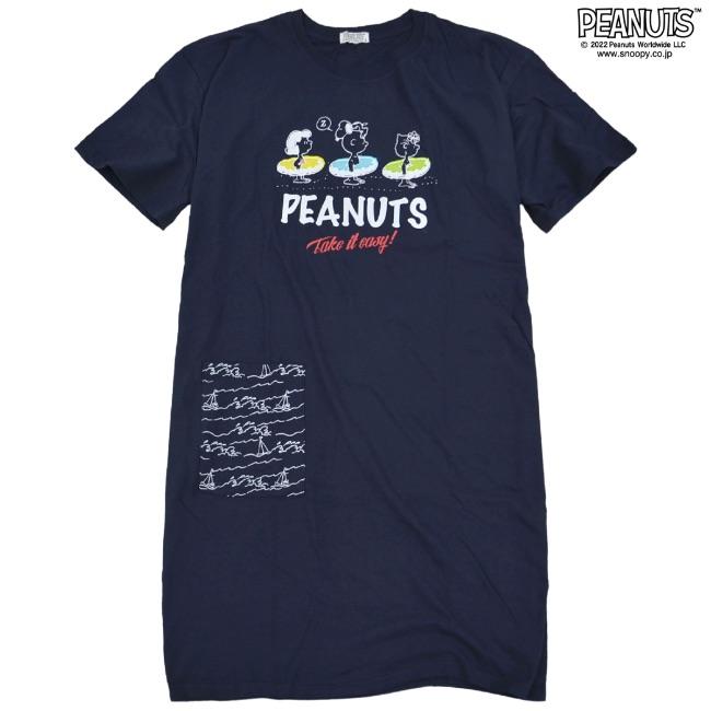 SNOOPY（スヌーピー） Tシャツ 半袖 スーパー BIG プリント 夏 サマー