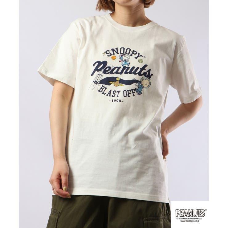 SNOOPY スヌーピー チャーリーブラウン Tシャツシャツ 半袖 ロゴ SNOOPY スヌーピー チャーリーブラウン Tシャツシャツ 半袖 ロゴ