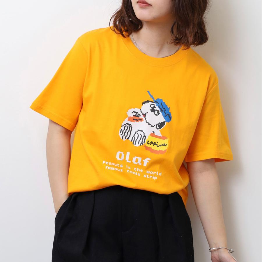 SNOOPY（スヌーピー） オラフ Tシャツ トップス 半袖 レディース