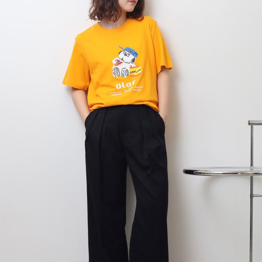 SNOOPY（スヌーピー） オラフ Tシャツ トップス 半袖 レディース