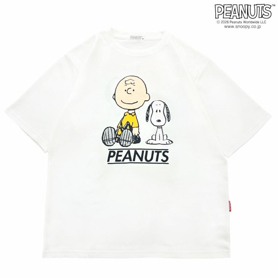 SNOOPY（スヌーピー） チャーリー・ブラウン 半袖 Tシャツ プリント