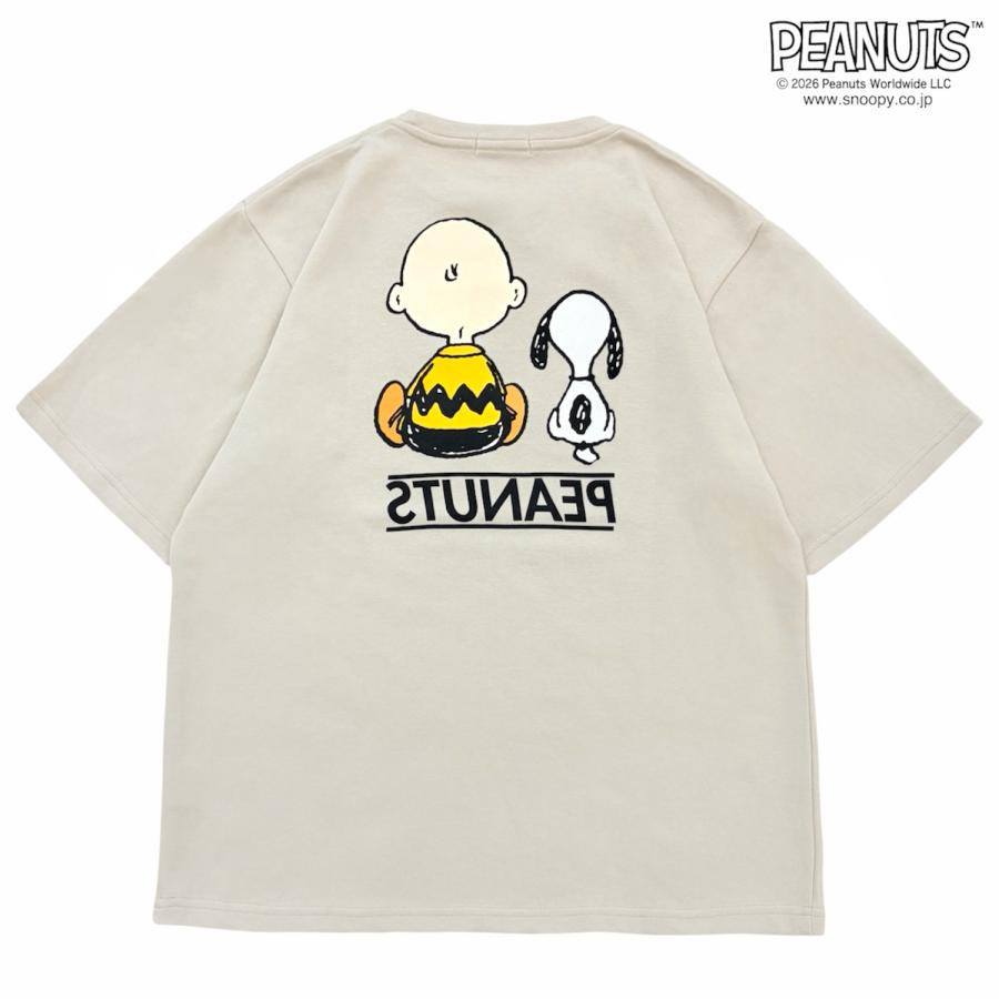 SNOOPY（スヌーピー） チャーリー・ブラウン 半袖 Tシャツ プリント