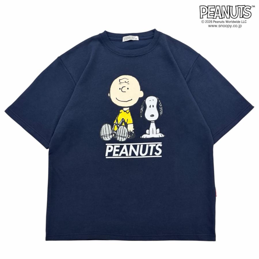 SNOOPY（スヌーピー） チャーリー・ブラウン 半袖 Tシャツ プリント