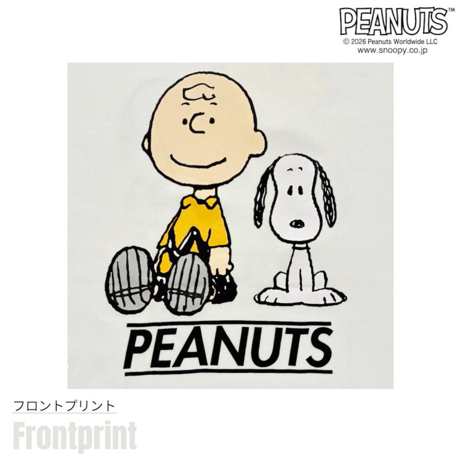 SNOOPY（スヌーピー） チャーリー・ブラウン 半袖 Tシャツ プリント
