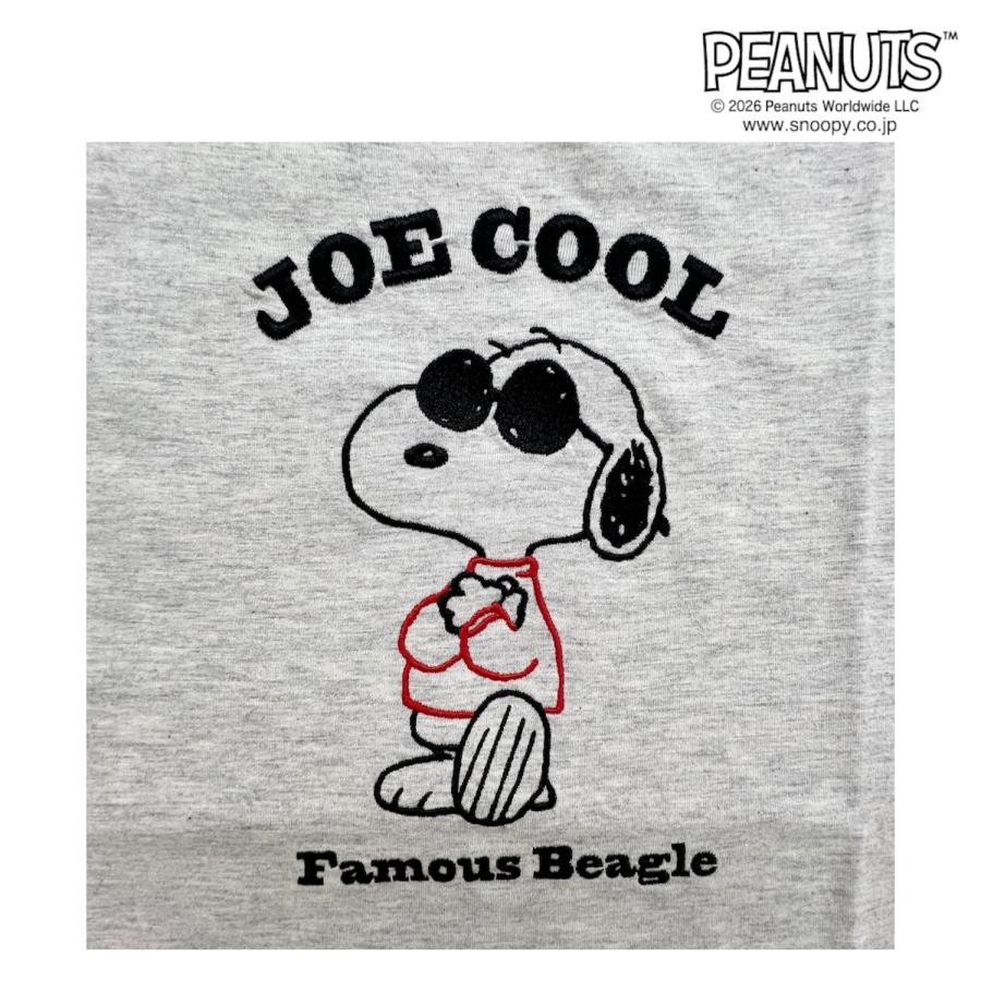 SNOOPY（スヌーピー） 半袖 Tシャツ 天竺 刺繍 メンズ レディース