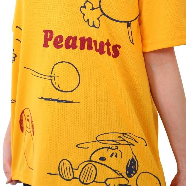 SNOOPY（スヌーピー） ドライ Tシャツ Vネック S M L SNOOPY