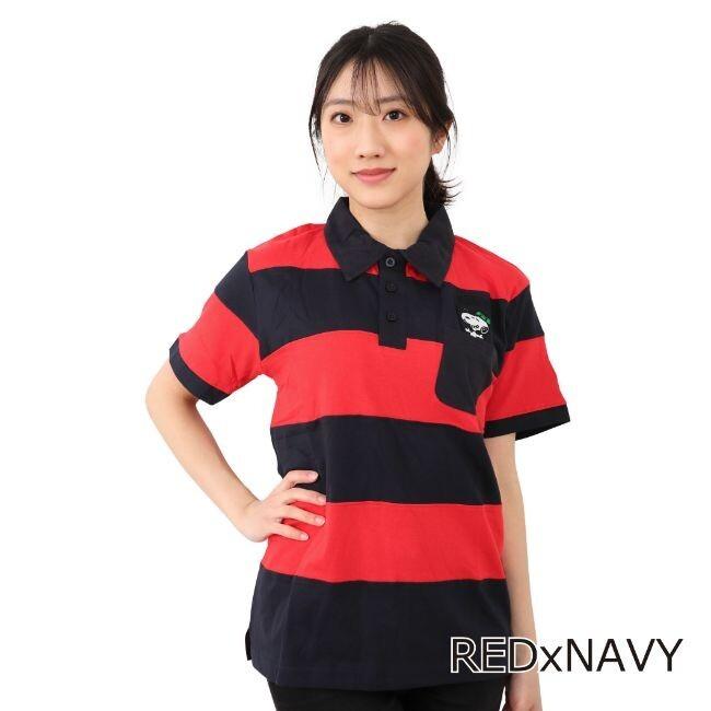 SNOOPY（スヌーピー） ラガー シャツ 半袖 ラグビー S M L