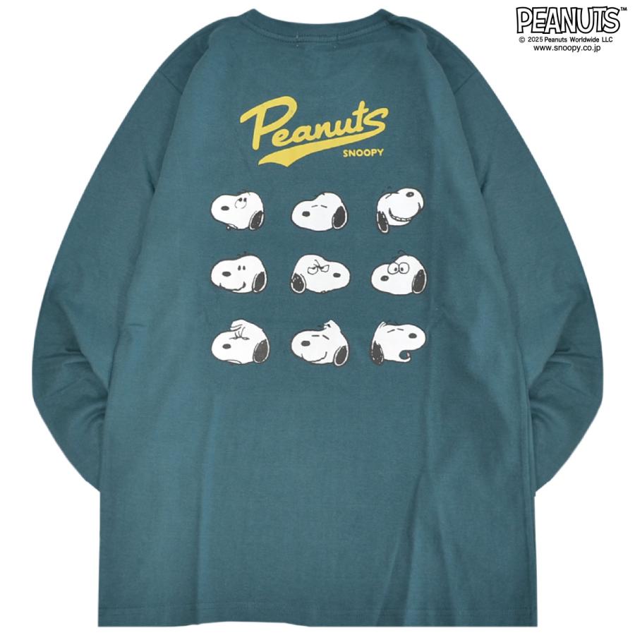 SNOOPY（スヌーピー） フレンズ 長袖 Tシャツ トップス バックプリント