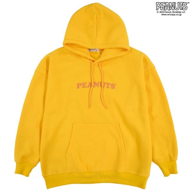 SNOOPY（スヌーピー） トレーナー 裏起毛 フード バック プリント 