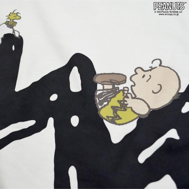 SNOOPY（スヌーピー） チャーリーブラウン ドロップショルダー T