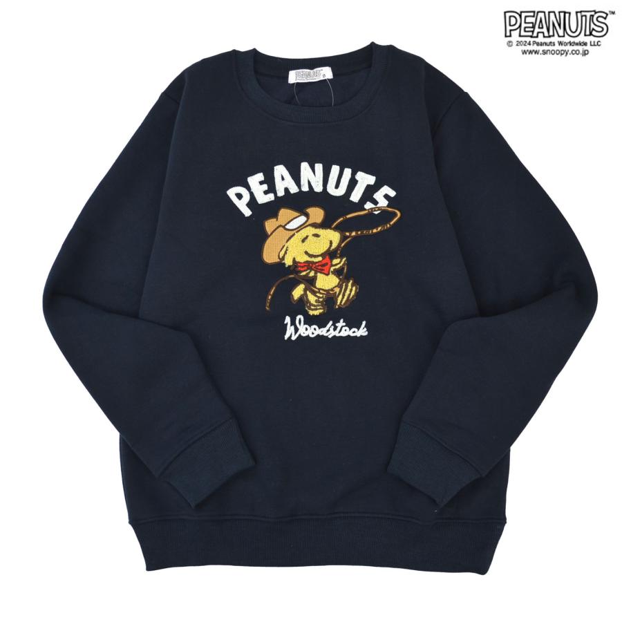 SNOOPY（スヌーピー） トレーナー ウッドストック 長袖 裏起毛