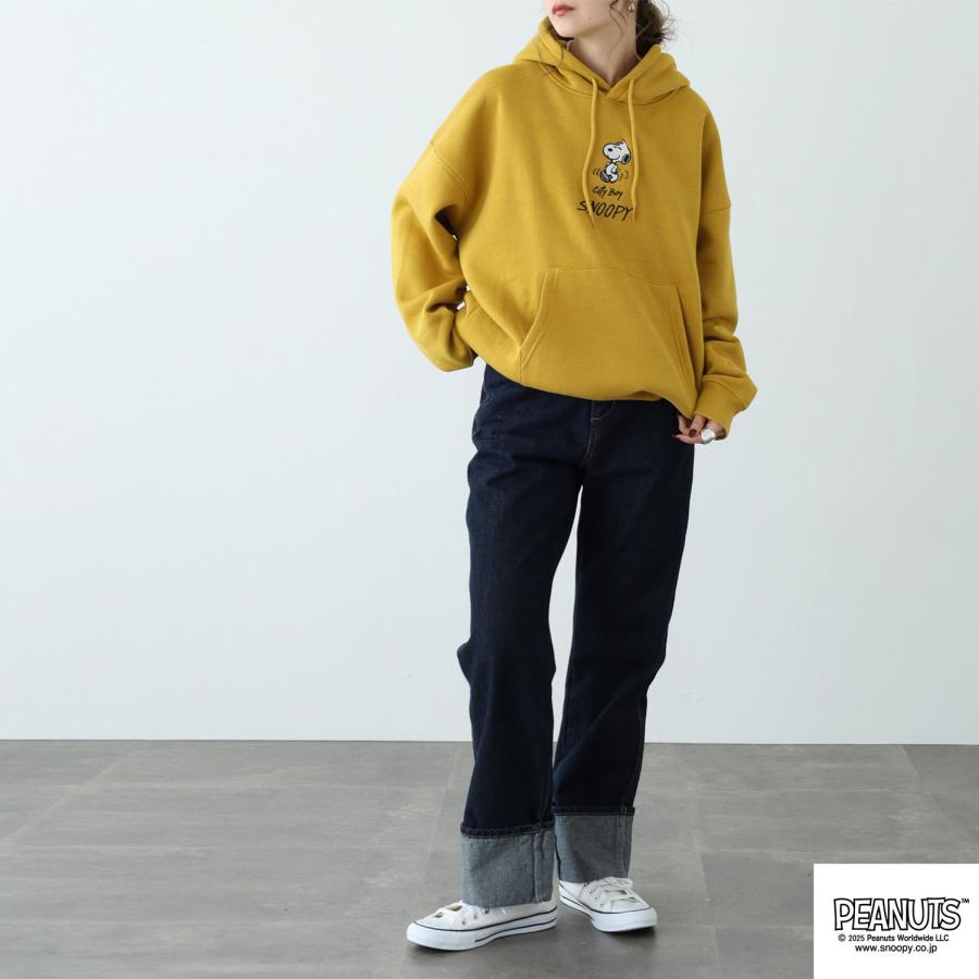 SNOOPY（スヌーピー） 裏起毛 パーカー プルパーカー 秋冬 SNOOPY