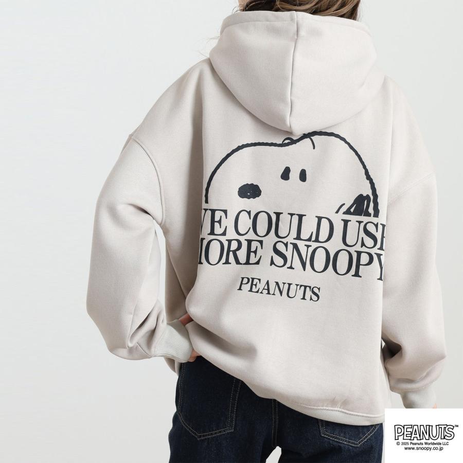 SNOOPY（スヌーピー） パーカー スウェット トレーナー 刺繍 バック